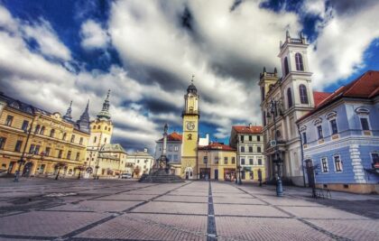 Námestie SNP s Hodinovou vežou, foto: Michal Tomeček