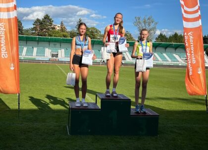 Tatiana Tkáčová na 1. mieste