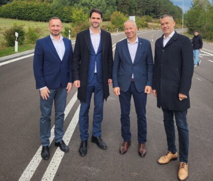 Zľava Jakub Gajdošík, Ondrej Lunter, Ján Nosko a Igor Kašper