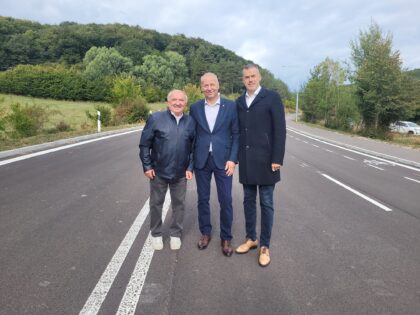 Zľava Milan Smädo, Ján Nosko a Igor Kašper