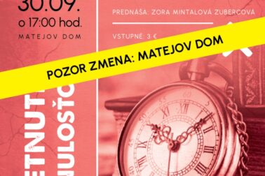 Stretnutia s minulosťou plagát
