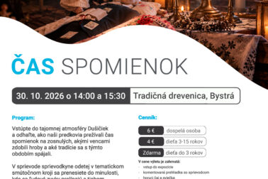 Čas spomaliť a spomínať