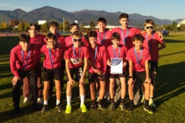 Starší žiaci AK ŠK UMB Banská Bystrica 3. miesto na MSR družstiev 3.10.2026