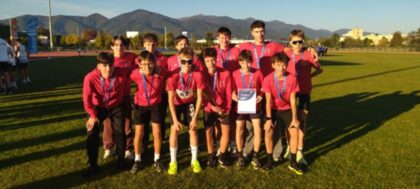 Starší žiaci AK ŠK UMB Banská Bystrica 3. miesto na MSR družstiev 3.10.2026