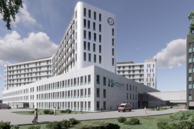 Vizualizacia novej nemocnice