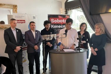 ohlasenie kandidatury