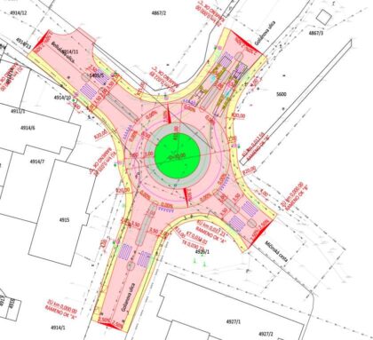 Projekt kruhovej križovatky